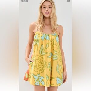 Solid & Striped Women’s Floral Strapy The Lindsay Dress Size Large